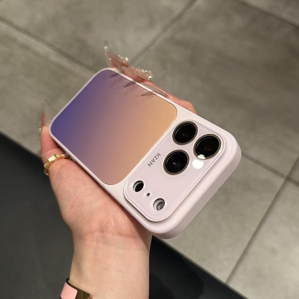 Corning seconds become larger Windows applicable Apple 17promax gradual change mobile phone case iPhone16 all-inclusive anti-drop hard case