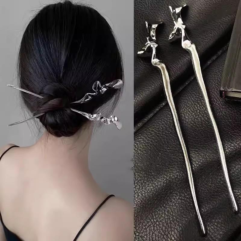 New Chinese Style Hair Sticks Vintage Chopstick Hairpins Women Hair Clip Pin Headwear Wedding Headdress Jewelry Accessories