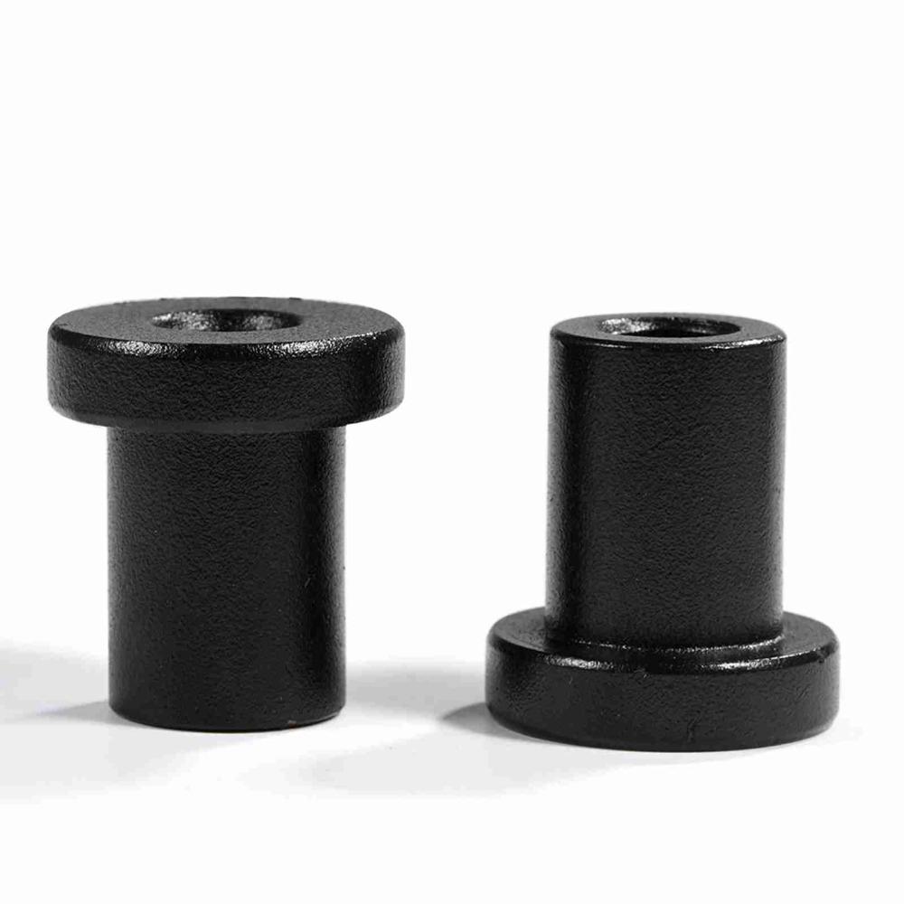 4pcs Carbon Steel Sliding Door Hardware Black Wall Track Spacers Barn Door Spacers  Barn Door