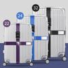 Durable Nylon Travel Bag Straps Convenient Luggage Belts with Buckles Prevent Sliding & Protect Your Luggage with Ease