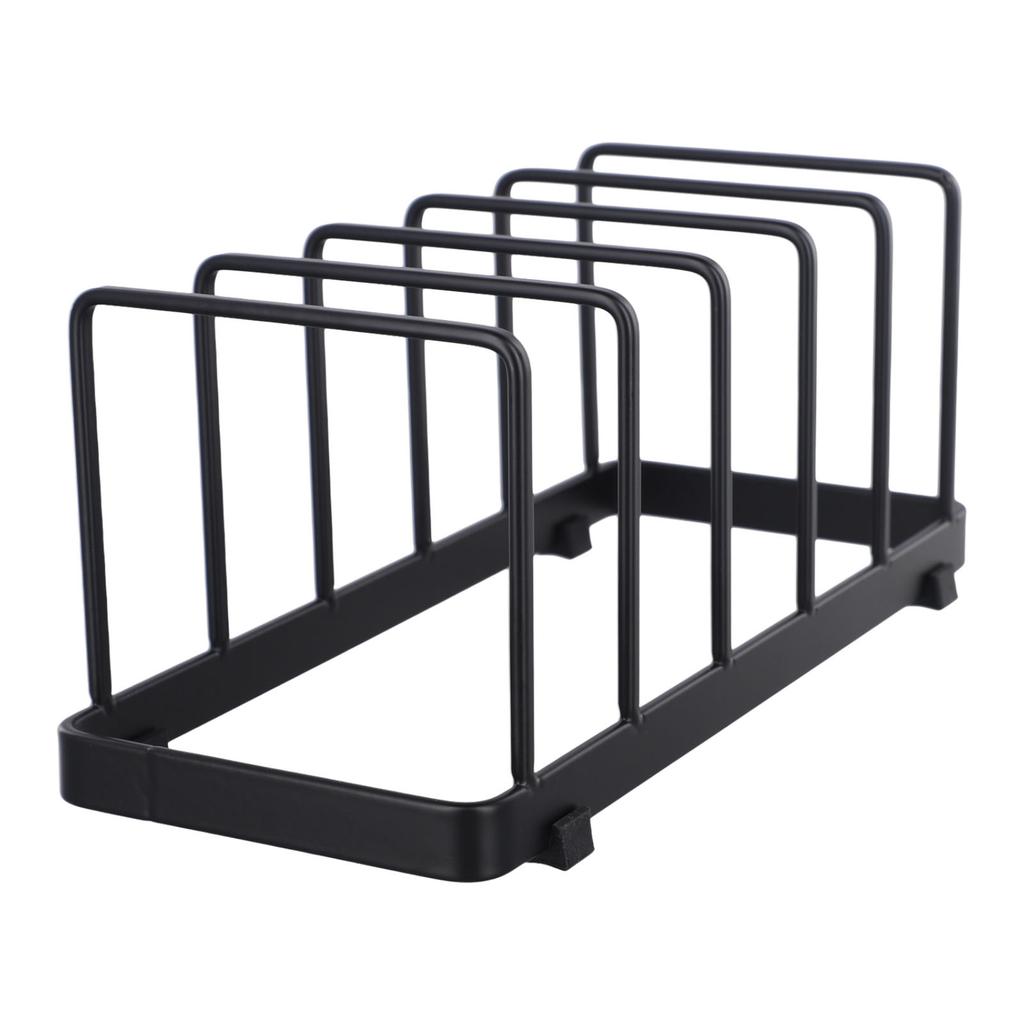 Pot Lid Rack Holder Daily Home Indoor Stainless Steel