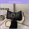Stilvolle Pu Street Fashion Schultertasche Frühjahr 2024 Neu Einfache Unterarmtasche Für Damen Vielseitig Und Trendy