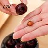 Leak Proof Reusable Container 7 Hole Cherry Pitter, Multifunctional Fruit Coring Tool for BPA-free Food Storage Olive, Manual Press Remover,