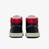 (W) Jordan 1 Mid Black Gym Red BQ6472-061