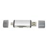 USB C USB 2.0 MICRO USB Memory Card Reader Portable Office Micro Storage Card Reader for OS X System