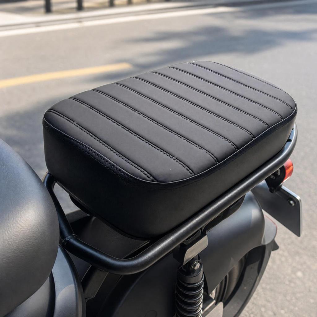 Electric Bike Rear Seat Cushion Soft for Everyday Commuting