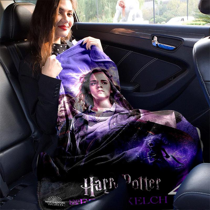 Harry Potter and the Goblet of Fire Poster PrintPrint Blanket, Soft Blanket For Sofa Office Bed And Travelling Daughter Birthday Gift Esj193