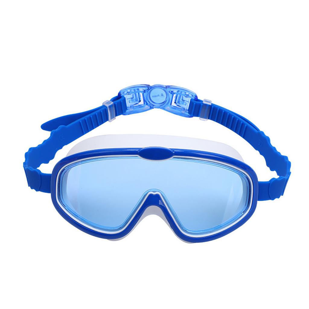Swimming Goggles Children Waterproof Swim Diving Mask Eyewear UV Anti Fog Pool Water Sport Glasses Large Frame For Kids Teenager