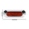 Truck Side Light 4 LED Rear Side Marker & Turn Signal Lights 12/24v Turn Signal Lights LED Side Marker Indicators Light Lamp