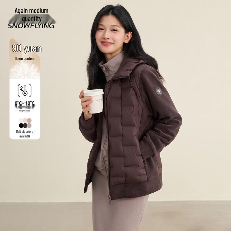 Xuezongfei Women's Hooded Lightweight Down Jacket