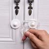 5Pcs Furniture Accossory Child Safety Lock Fridge Cabinet Door ABS Plastic Drawer Fixed Locks Portable Transparent