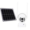 4G Security Camera 355 Degrees  Horizontal Rotating 90 Degrees  Vertical Tilting IP66 Water Proof Solar Outdoor Camera with AI Human Detection APP for
