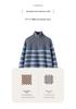 2026 Autumn Winter Women's Cashmere Half-High Collar Zipper Striped Knit Sweater