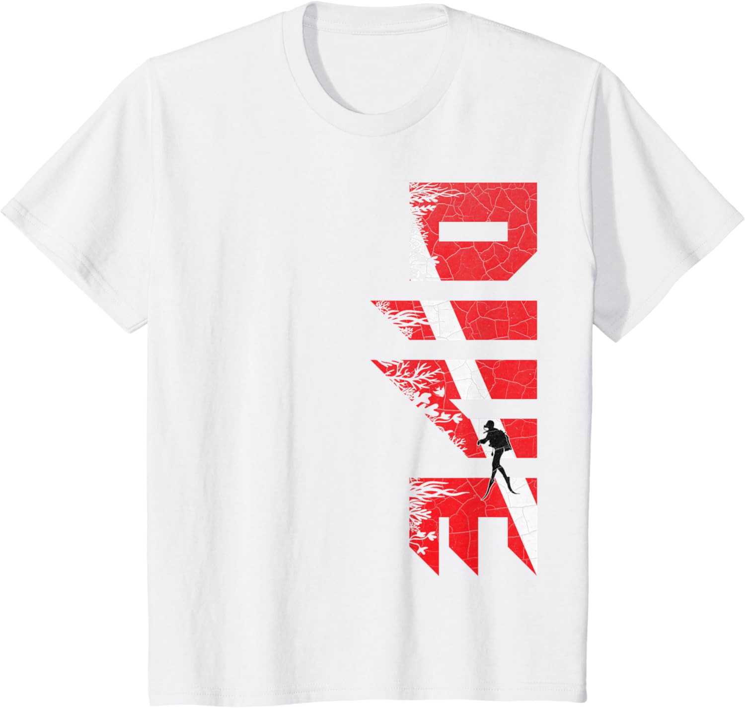 2026 Scuba Diving Diver Down Flag Scuba Diver Scuba Diving TShirt Ins Y2k S
