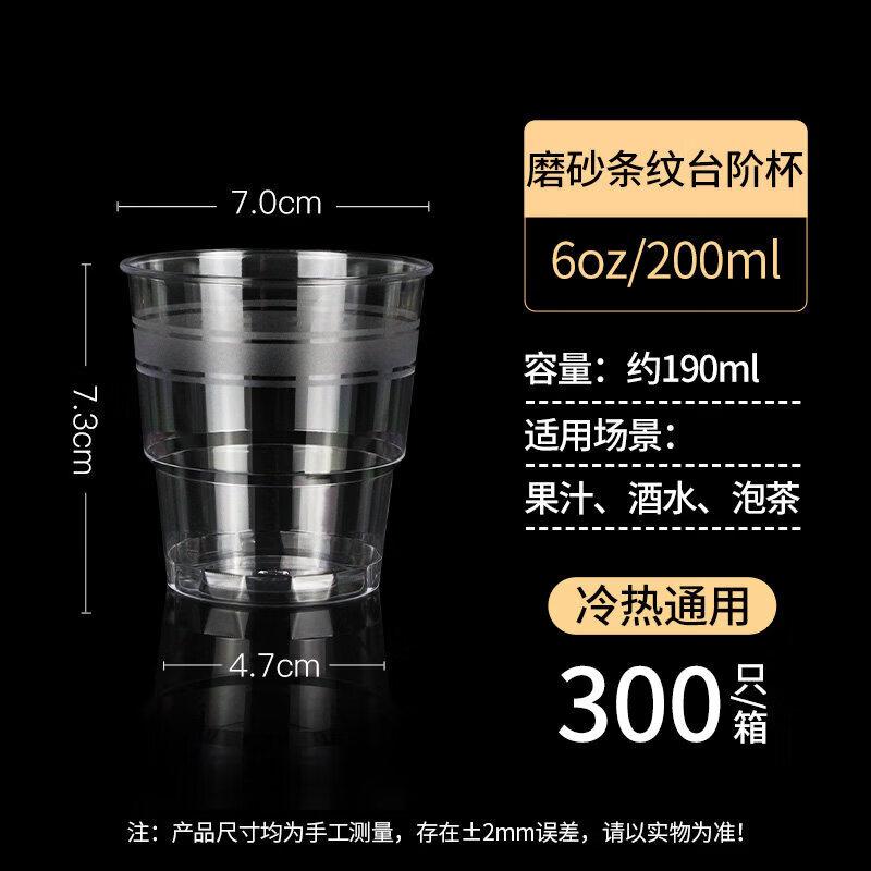 Premium Disposable Thickened Transparent Aviation Drinkware