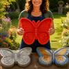 Reusable Plastic Path Maker Stepping Stone Mold, Sunflower/Butterfly/Bee/Pumpkin/Snowflake/Mushroom/Fairy Paver Molds, Concrete Garden Molds Mold for