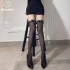 Sex underwear female sexy temptation transparent free stockings mesh socks open socks female