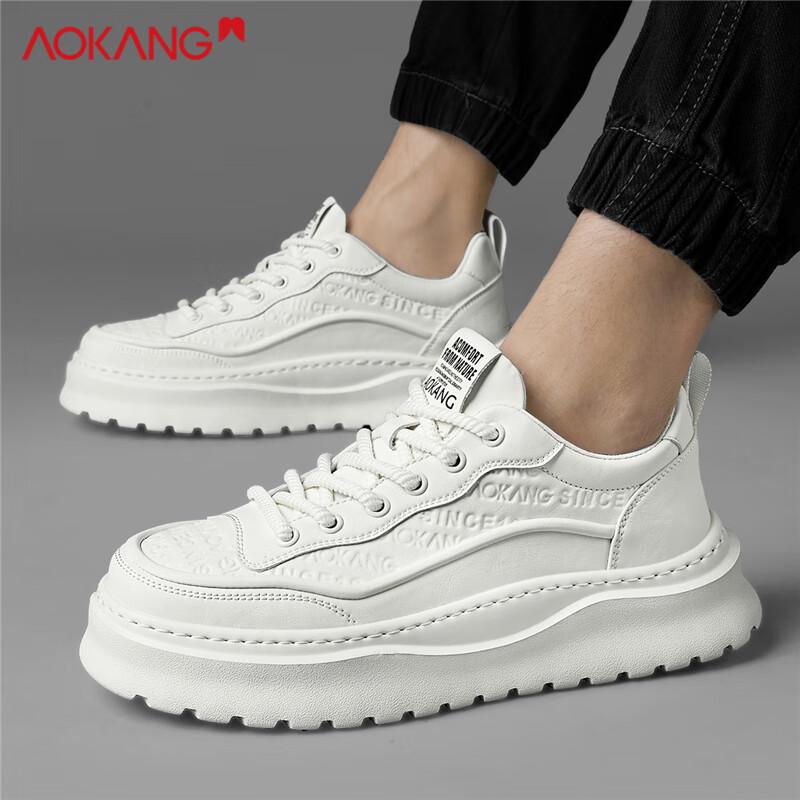Aokang Unisex Platform Casual Skate Shoes 43