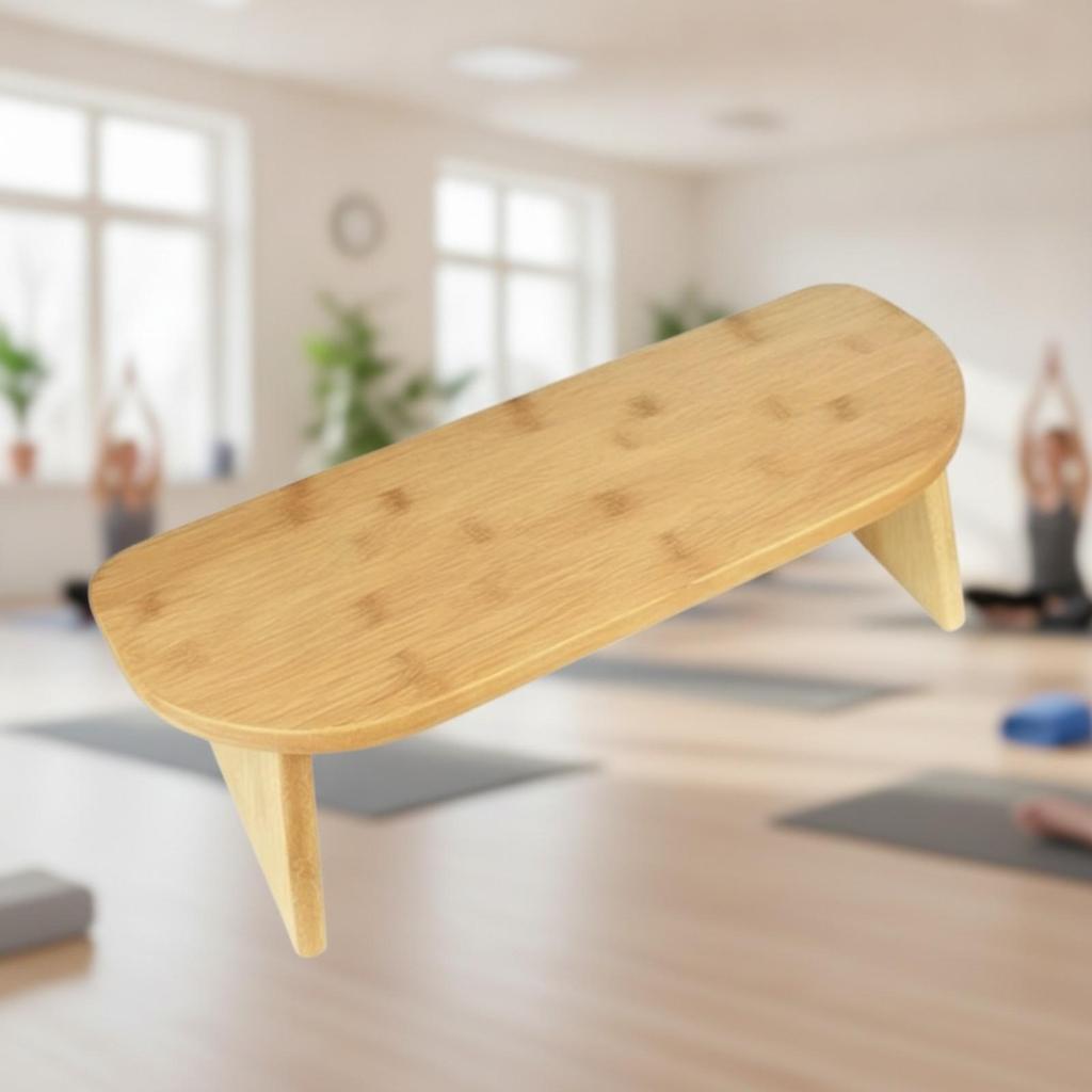 Meditation Bench Portable Stool Angled for Yogi