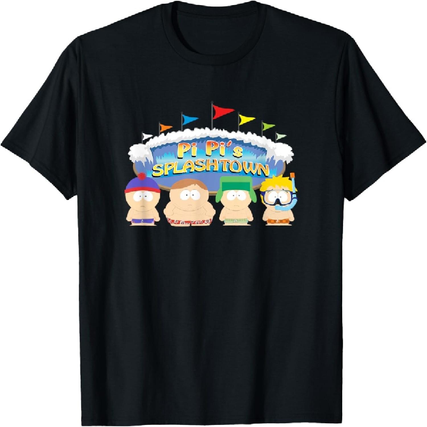 Футболка South Park PI PI S SPLASHTOWN S