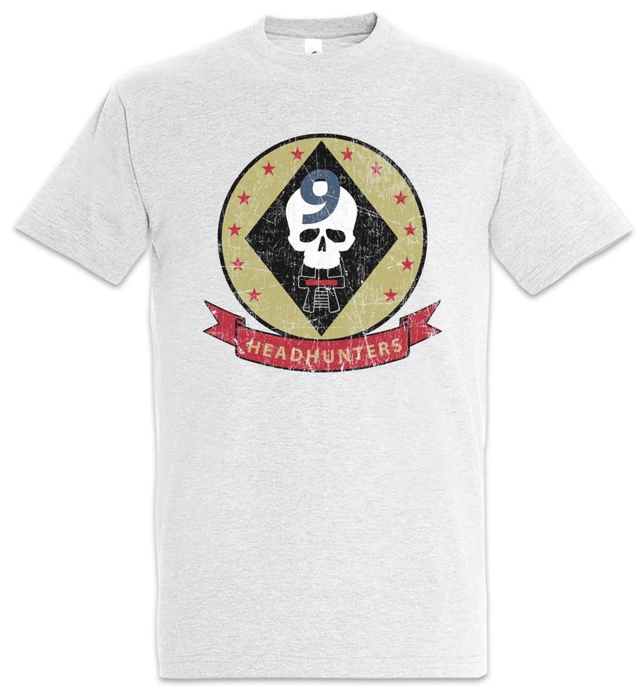 

Headhunters Badge T-Shirt Top Battlestar Fun Kara Galactica Space Ship Logo 2XL