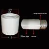 110 PVC Valve: Fresh Air System Exhaust Fan Backdraft Preventer, High Temp Resistant