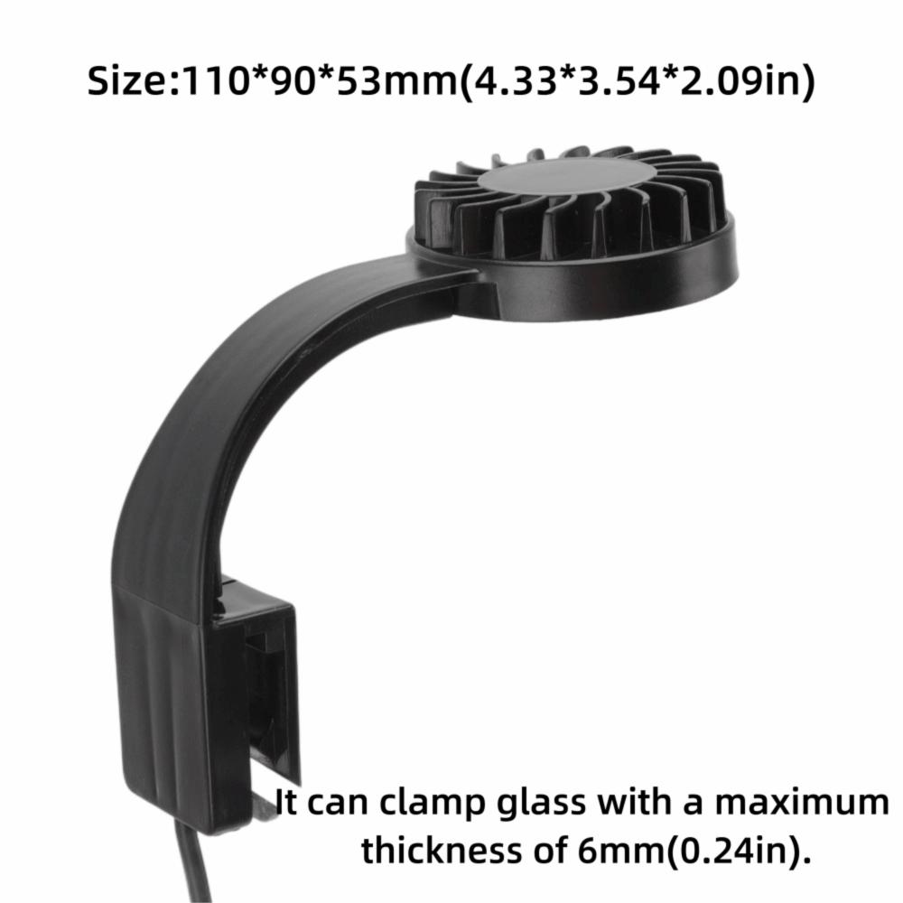 High Brightness LED Fish Tank Light Save Energy Multifunction Aquarium Clip Lamp 5W USB Full Spectrum LED Light Fish Tank
