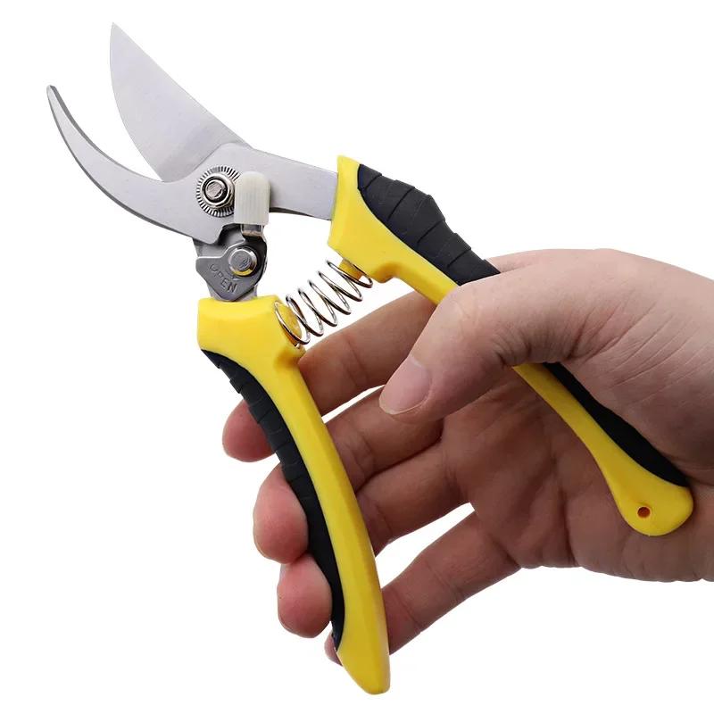 Electrical Cable Electrician's Scissors Stainless Steel Garden Tool PP+TPR Antiskid Handle Scissors for Bonsai Plants Flowers