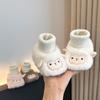 Unisex Baby Fleece Soft Sole Shoes for Autumn/Winter (0-1 Year)