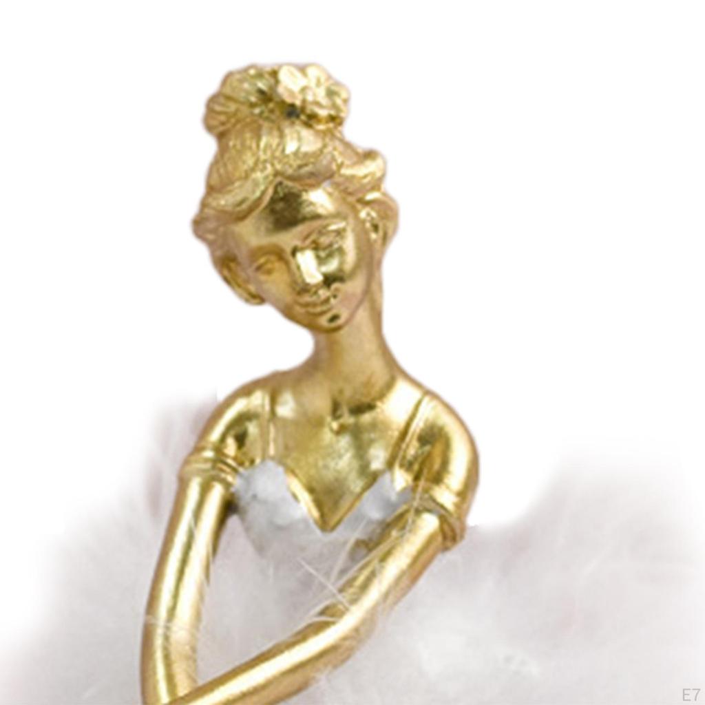 Ballerina Statue Ballet Dancer Sculpture Collection Statuette Creative Resin Girl Figurine