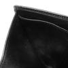 Used 11679 Trifold Wallet 288648 7942 RFID IC Chip Gold Compact Wallet Logo Clip Black Unisex from Japan AUTHENTIC