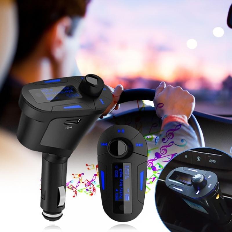 Newest Car MP3 Player Wireless FM Transmitter Modulator with USB SD MMC LCD With Remote Car MP3 Play