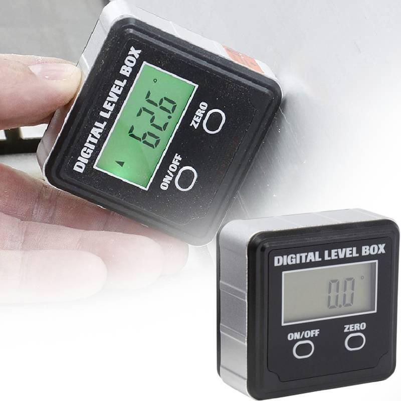Lcd Magnetic Dlb Digital Inclinometer Level Box Gauge Angle Meter Protractor