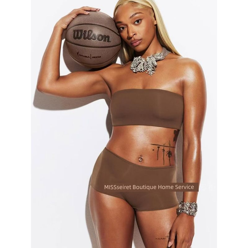 Kardashian Same Ski * Ms Four-Color Tube Top Solid Get Chest Paste Strapless Sexy Breathable Nude Feel Bra
