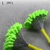 200pcs Float Rubber Bean Fishing Supply Space Beans Durable Fishing Bobber Stopper  Lakes Rivers Sea