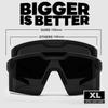 Maxjuli Xl Z87 Sunglasses For Big Wide Heads Men Women Ultralight Uv400 Protection Sun Glasses 8226