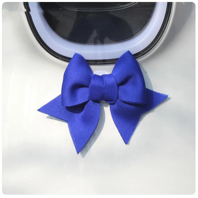 Motorcycle Helmet Ornaments Electric Bike Helmet Bow Style Bowknot For Car Body Decoration Accessories For Girls