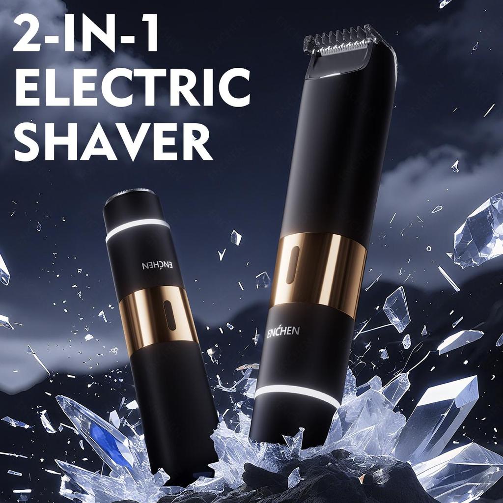 Xiaomi ENCHEN A3 2 IN 1 Electrical Rotary Shaver Portable Beard Trimmer for Men Women