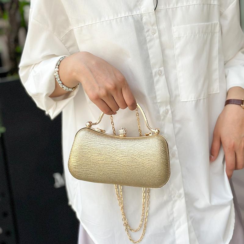 Bags Messenger Bag Women's 2025 New Bag European and American Fashion Candy Color Foreign Style Shoulder Chain Portable Box Bag