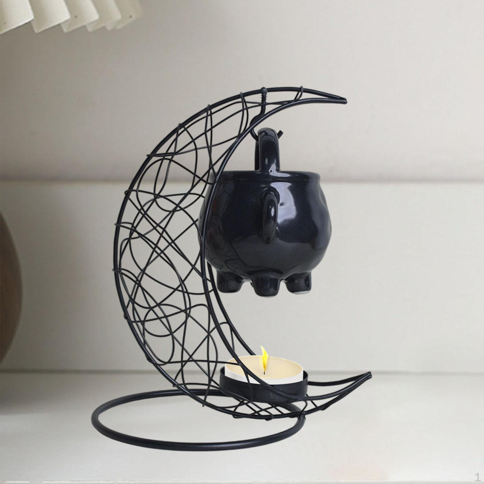 

Аромадиффузор с эфирным маслом, декоративный, для спальни, прохода, кухни чёрный