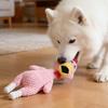 Juguete de Peluche Indestructible para Perros Masticadores Agresivos Interactivo Chirriante Suave Relleno Forma de Pollo Juguete Masticable para Perros Pequeños Medianos Grandes