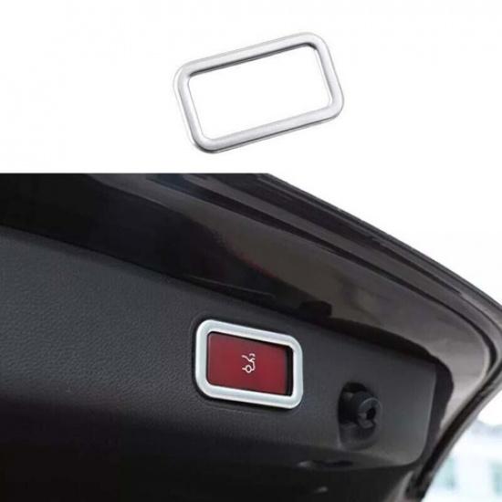 Matte Silver Fit For Benz ML GL Inner Tailgate Rear Door 2012-2016 Switch Cover