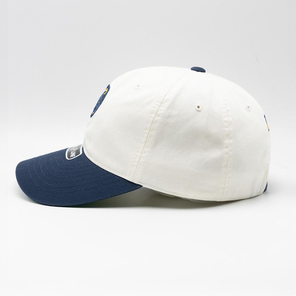 Wieoldeuwoldeu P Logo Basketball Color Block Ball Cap