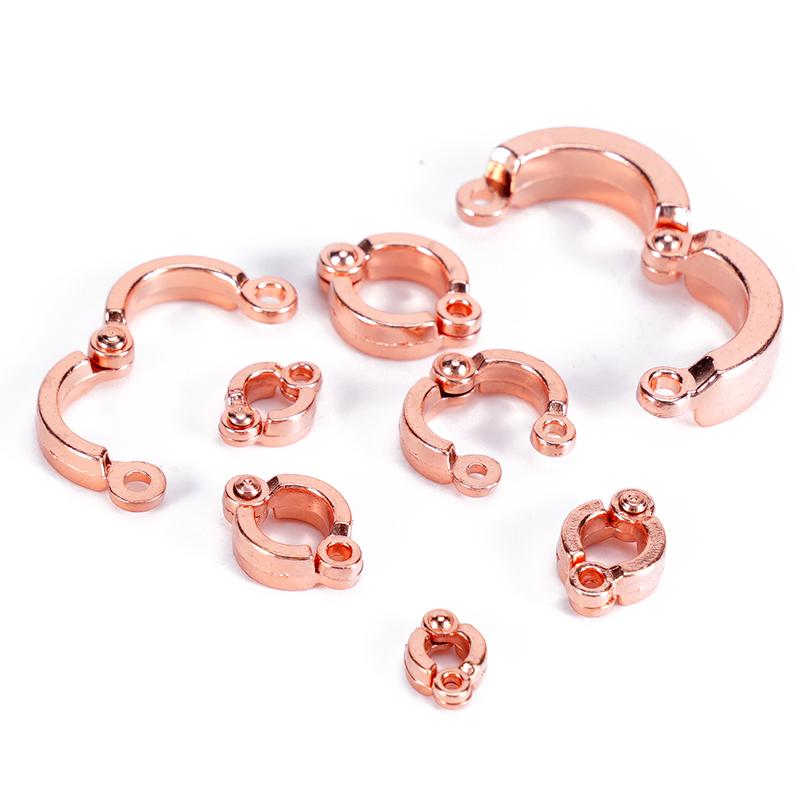 

New 4-15mm Parrot Foot Rings Metal Pet Bird Leg Rings Outdoor Fly Training Activity Anti-Lost Opening Clip Leash Accessories 6mm бордовый