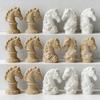 Food Grade Silicone Horse Candle Making Mold Soap Making Mould For Crafts And Handmade Waxes Projects