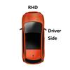 Ruili357 RHD Für Prius 2004-2009 Armaturenbrett Lüftungsdüsen Zierrahmen Für Prius 2004-2009 Klimaanlage Auslassblende Abdeckung Chrom