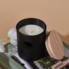 Frosted Candle Glass Cup Aromatherapy Home Decoration Scented Candle Glass Cup High-end Aromatherapy Candle
