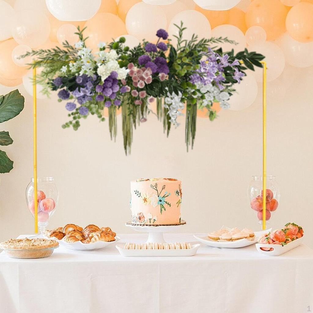 over The Table Rod Stand with Clamps Assembly Required Heavy Duty Adjustable Backdrop for