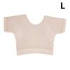 Breathable Sweat Absorbing Clothes Ultra-Thin Mesh Quick-Drying Chest Wrap Vest Sweat Proof Underarm Sweat Pads T-Shirt Women