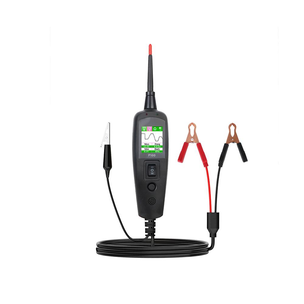 

Automotive Circuit Tester P100 2M Diagnostic Tools Voltage/Resistant Tester Car Accessories Power Circuit Probe Kit 12V 24V